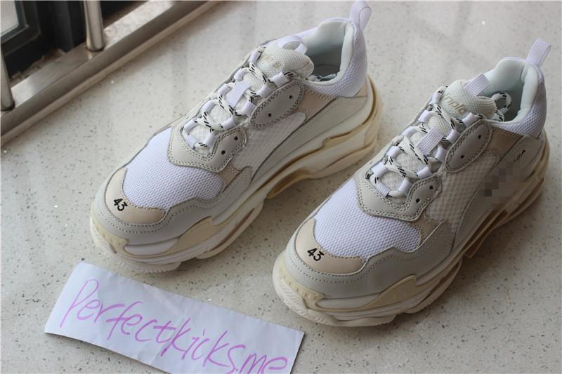 God Paris Triple S Trainer All white ready